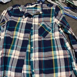 Plaid button up